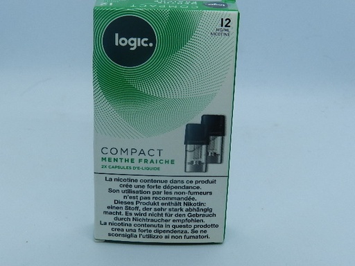 Logic Ersatzpod Compact Menthe Fraiche 12 mg