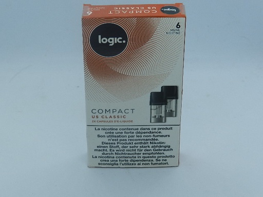 Logic Ersatzpod Compact US Classic 6mg