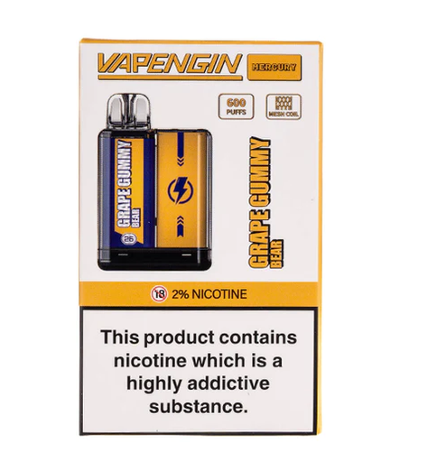 Vapengin 600 2% Grape Gummy Bear