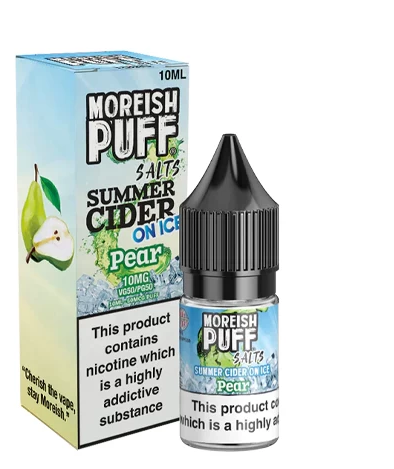 Moreish Puff Summer Cinder on Ice Pear 10ml 20mg