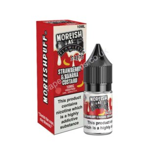 Moreish As Flawless Strawberry Banana Custard 10ml 20mg