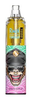 RandM Tornado7000 0%Nic Sour Apple