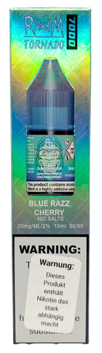 RandM Tornado 10ml 2% Blue Razz Cherry