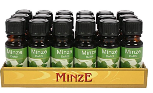 Duftöl 10ml Glasflasche Minze