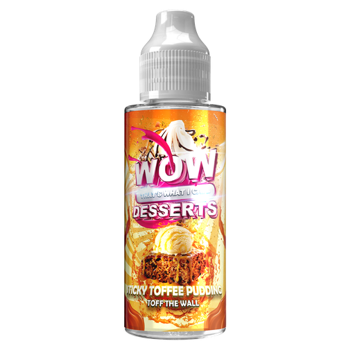 WOW Desserts 100ml UK Sticky Toffee Pudding