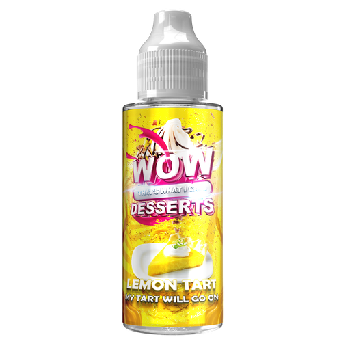 WOW Desserts 100ml UK Lemon Tart