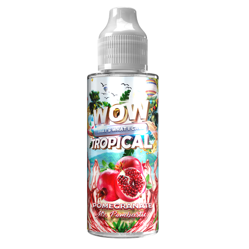 WOW Tropical 100ml UK Pomegranate