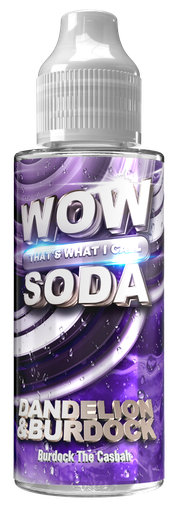 WOW Soda 100ml UK Dandelion & Burdock