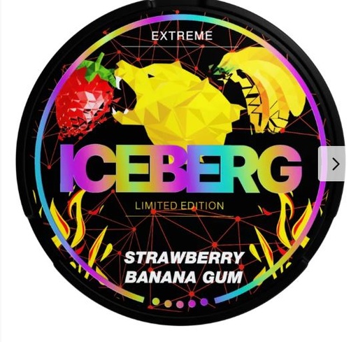 Iceberg Snus Strawberry Banana Cum