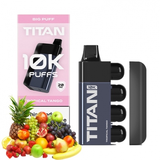 Titan 10K 8 x 2ml Pods 2% Tropical Tango