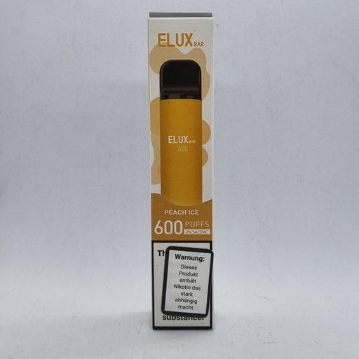 Elux Bar600 2% Peach Ice