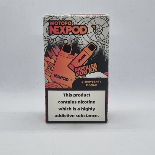 Wotofo Nexpod Starterset3500 2% Strawberry Mango