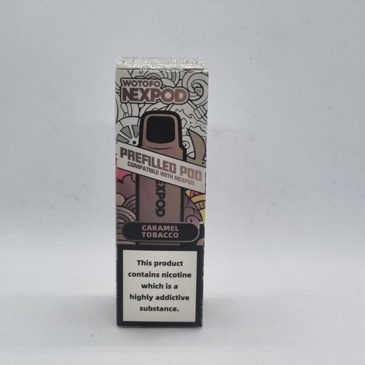 Wotofo Nexpod Nachfüller3500 2% Caramel Tabacco