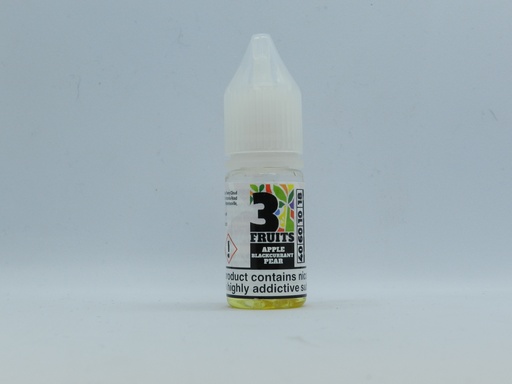 3 Fruit Apple Blackcurrant Pear 10ml 18mg