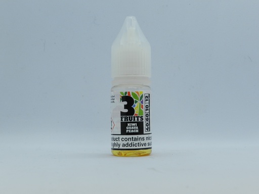 3 Fruits Kiwi Guava Peacg 10ml 12mg