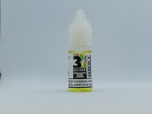 3 Fruits Passionfrut Plum Lemon 10ml 6mg