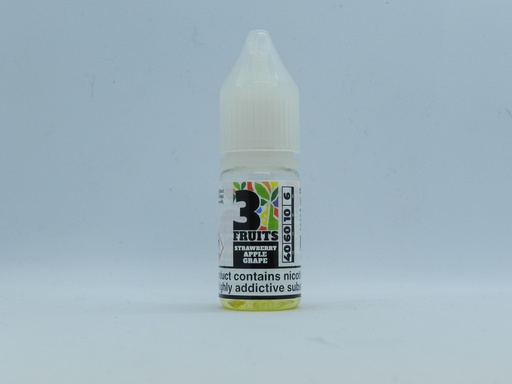 3 Fruits Strawberry Apple Grape 10ml 6mg