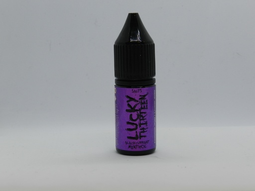 Lucky Thirteen Blackcurant, Menthol 10ml 20mg