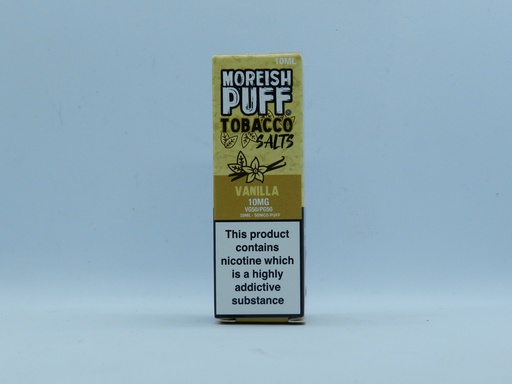 Moreish Puff Tabacco Vanilla 10ml 10mg