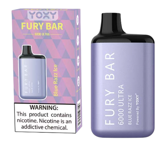 Yoxy Fury Bar Blue Razz Ice