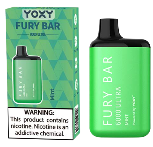 Yoxy Fury Bar 2% Mint