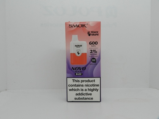 Smok 600 2% Peach Grape