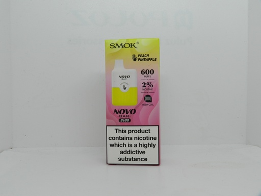 Smok 600 2% Peach Pineapple