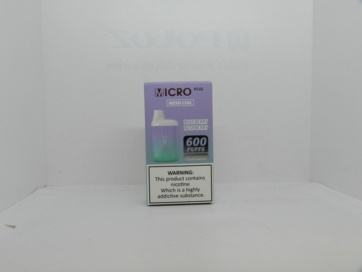 Micro Pod 600 2% Blueberry Raspberry