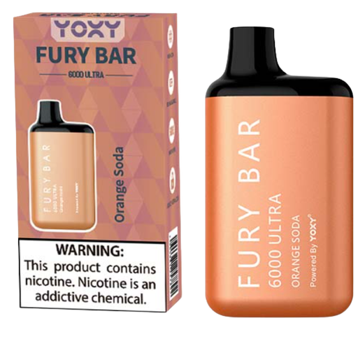 Yoxy Fury Bar 2% Orange Soda