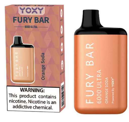 Yoxy Fury Bar Orange Soda