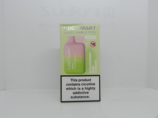 Lost Mary 600 2% Strawberry Kiwi