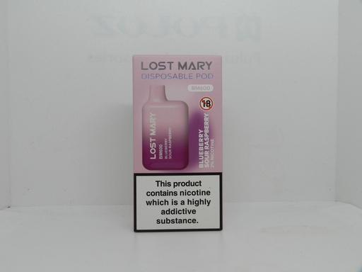 Lost Mary 600 2% Blueberry Sour Raspberry