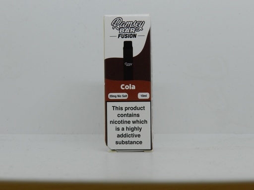 Ramsey Bar Fusion Cola 10ml 20mg