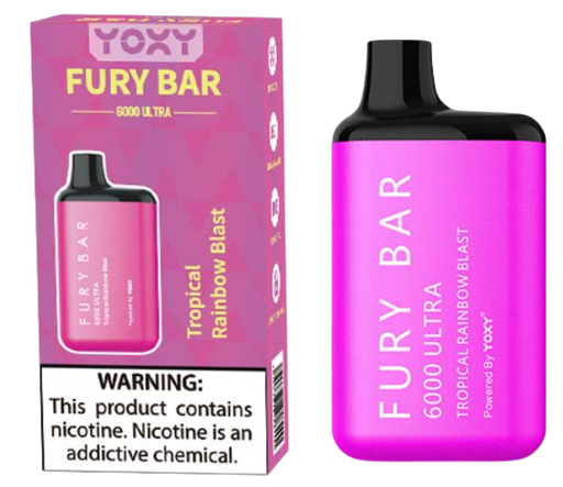 Yoxy Fury Bar Tropical Rainbow Blast