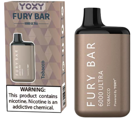 Yoxy Fury Bar 2% Tobacco